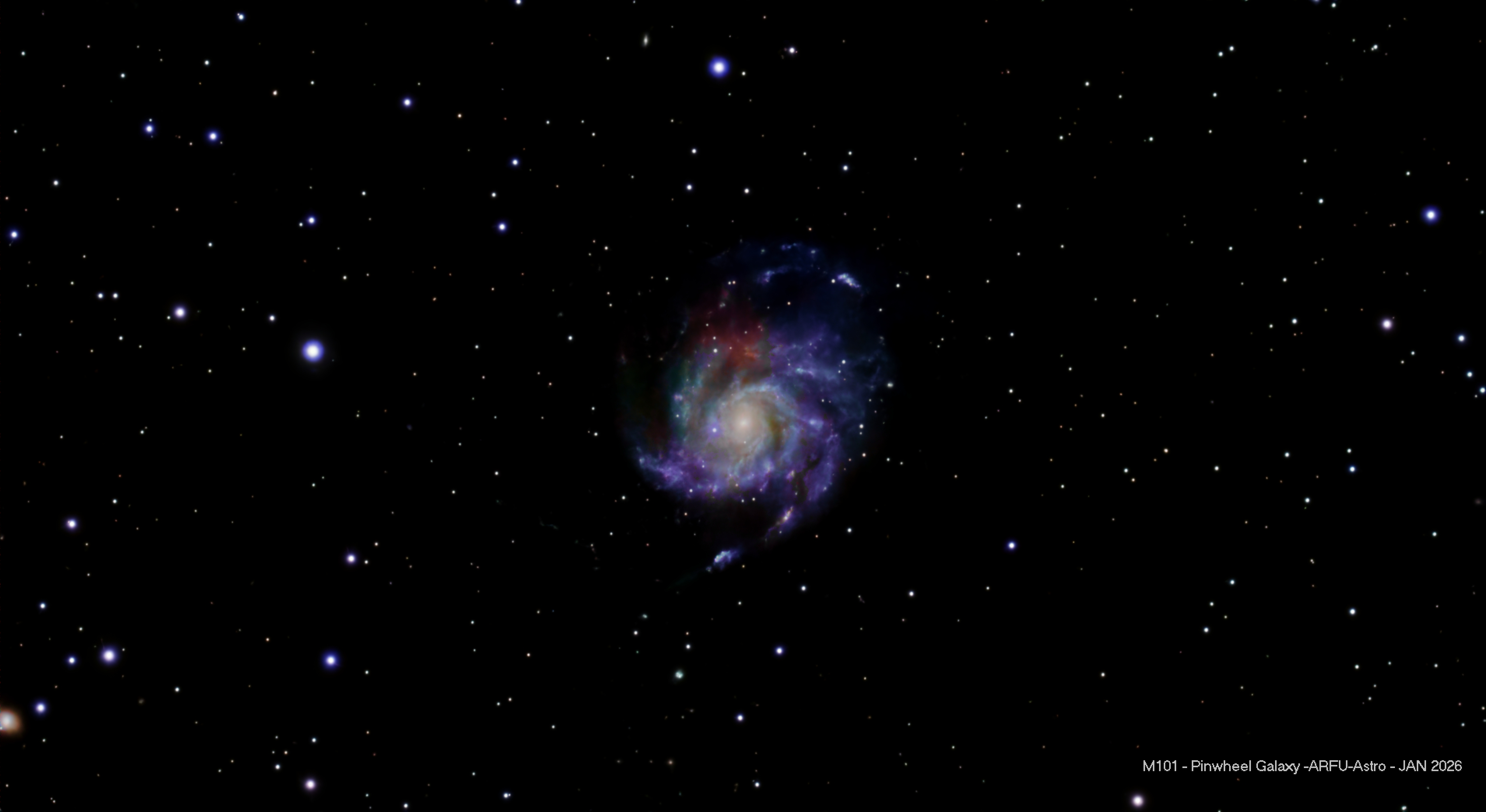 Galaxia del Molinete M101