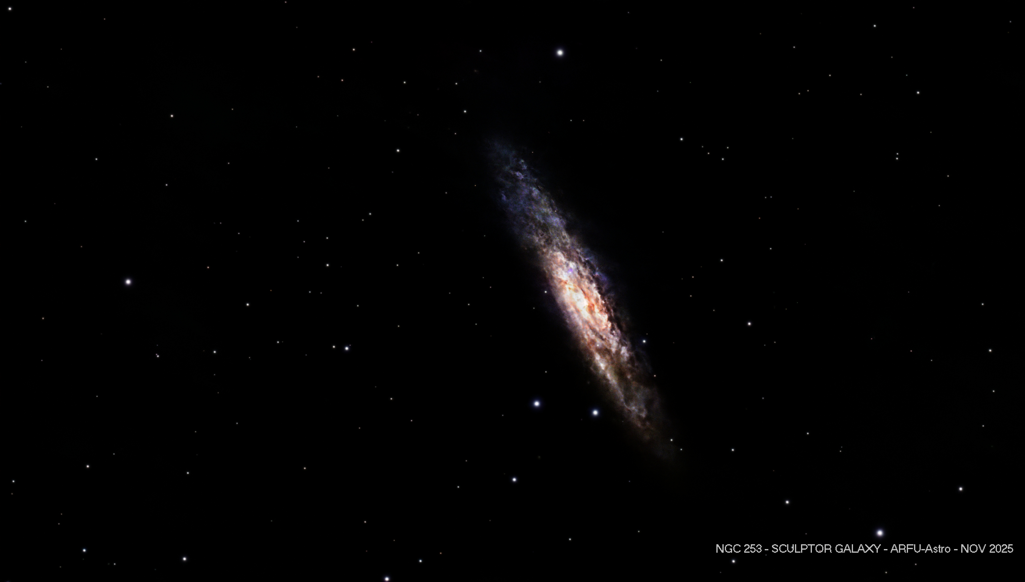 Galaxia Sculptor NGC 253